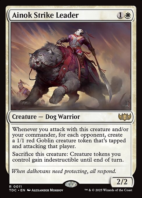 Ainok Strike Leader - Tarkir: Dragonstorm Commander