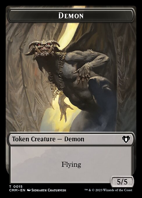 Demon - Commander Masters Tokens