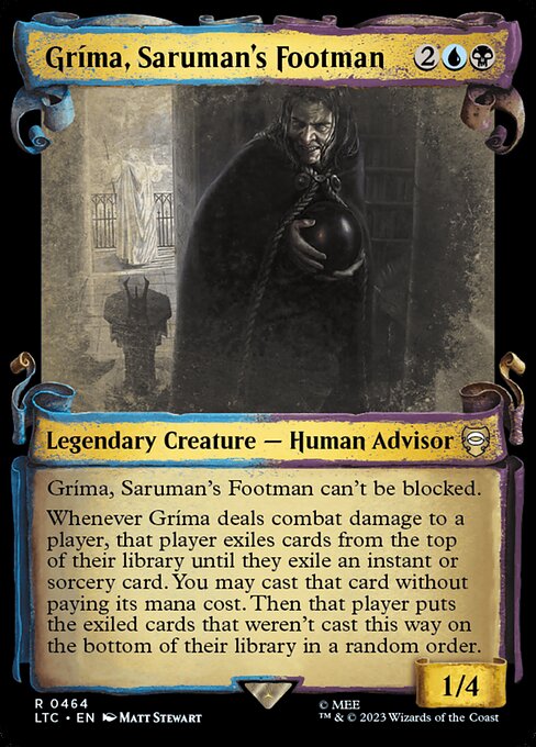 Gríma, Saruman's Footman - Tales of Middle-earth Commander