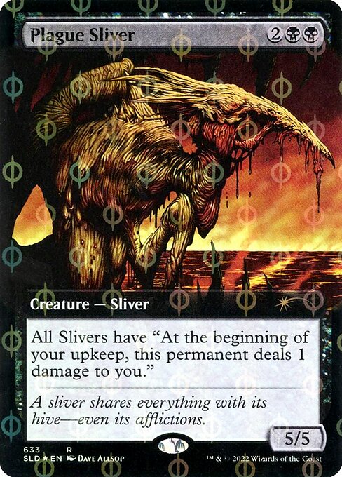 Plague Sliver - Secret Lair Drop - Step & Compleat