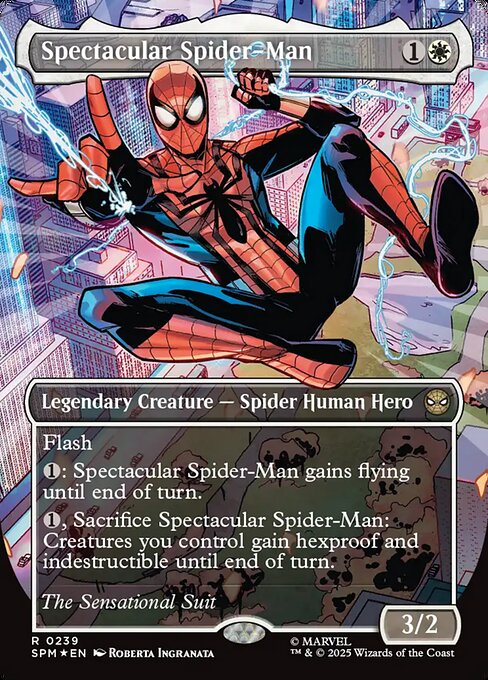 Spectacular Spider-Man - Marvel's Spider-Man - Textured Foil, Borderless