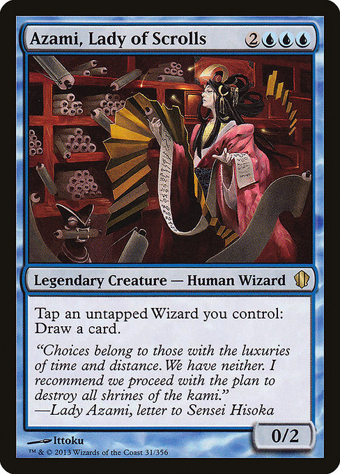 Azami, Lady of Scrolls - Commander 2013