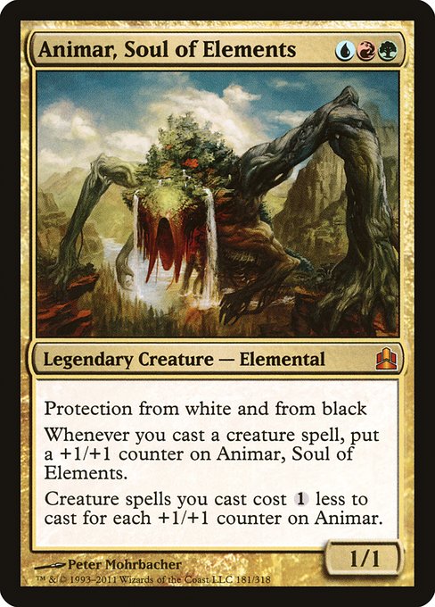 Animar, Soul of Elements - Commander 2011