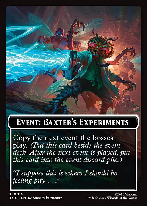 Event: Baxter's Experiments - Teenage Mutant Ninja Turtles Eternal Tokens