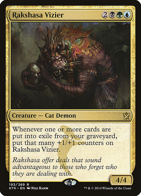 Rakshasa Vizier - Khans of Tarkir