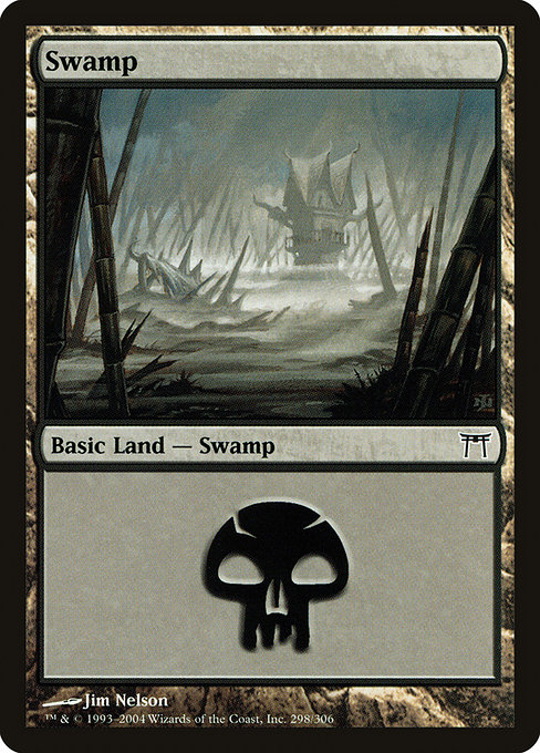 Swamp - Champions of Kamigawa