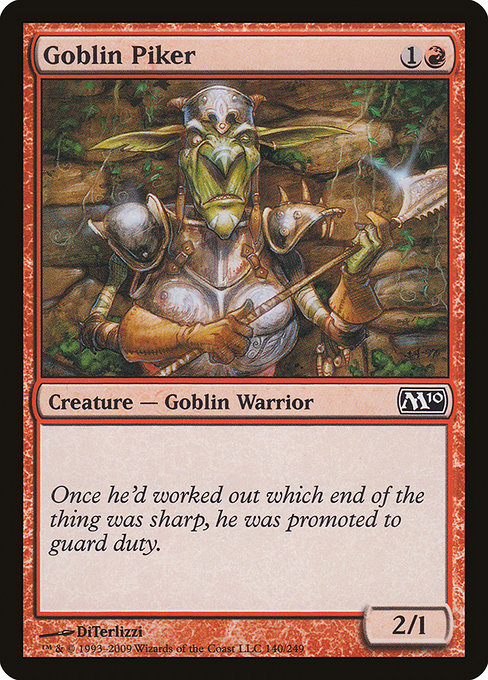 Goblin Piker - Magic 2010