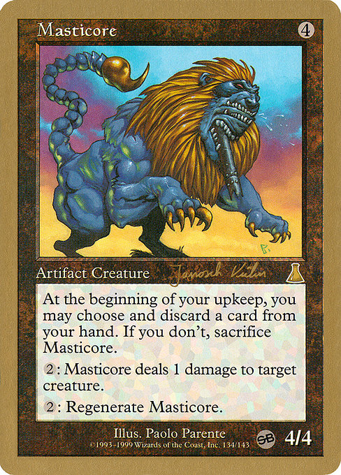 Masticore - World Championship Decks 2000