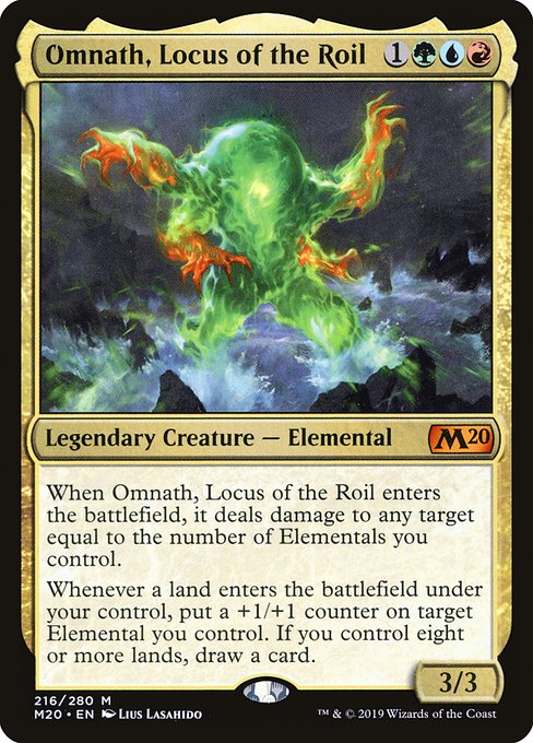 Omnath, Locus of the Roil - Core Set 2020