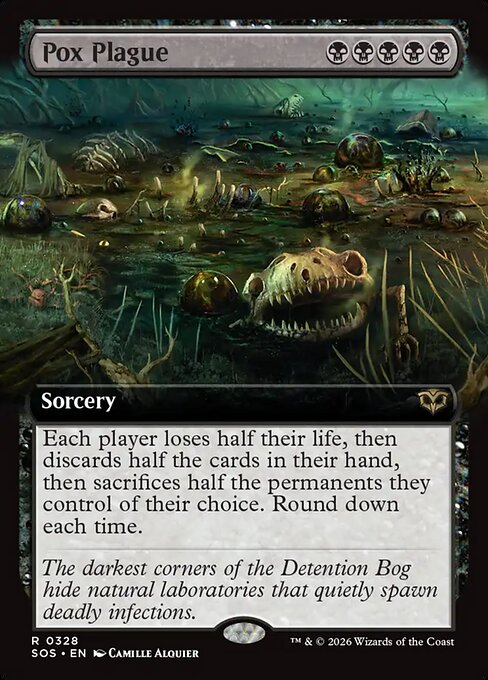 Pox Plague - Secrets of Strixhaven - Extended Art