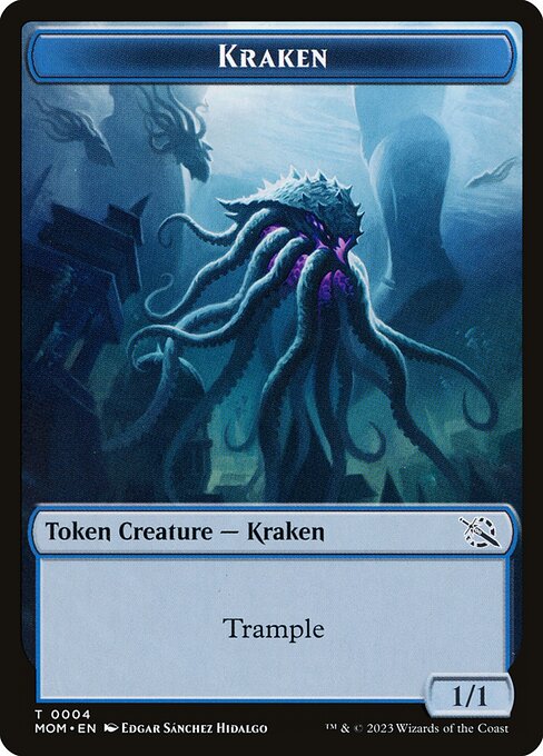 Kraken - March of the Machine Tokens