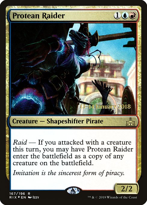 Protean Raider - Rivals of Ixalan Promos