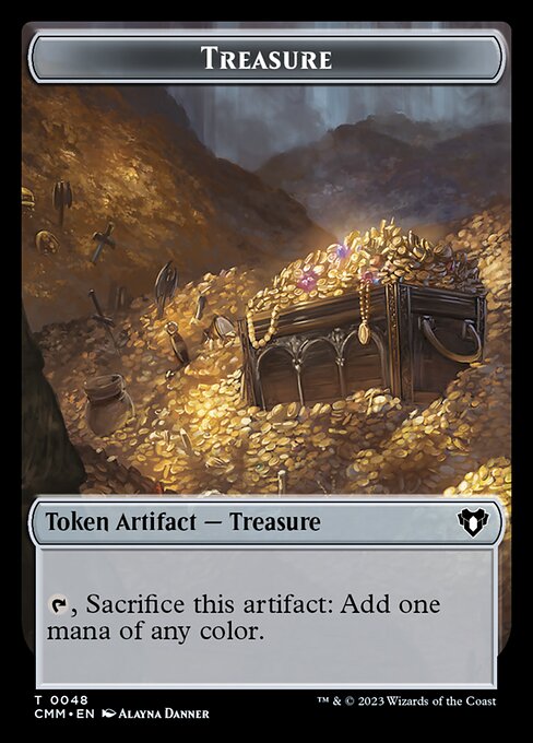 Treasure - Commander Masters Tokens