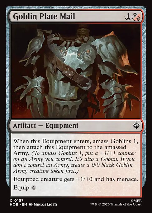 Goblin Plate Mail - The Hobbit