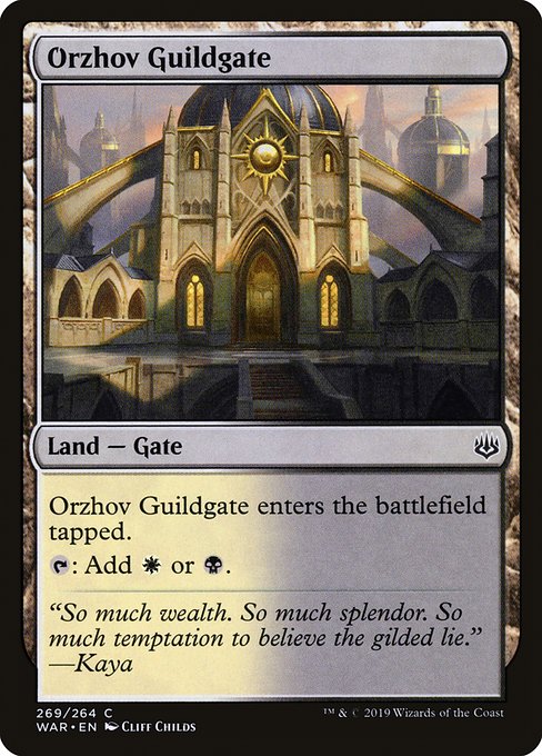 Orzhov Guildgate - War of the Spark