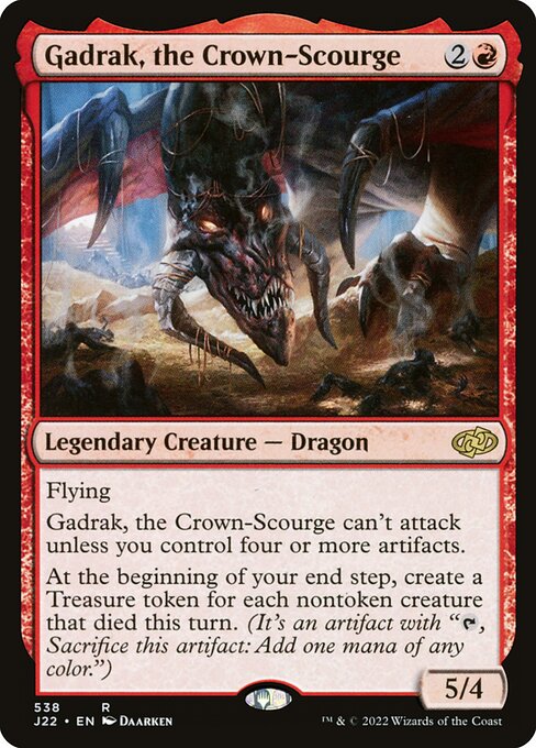 Gadrak, the Crown-Scourge - Jumpstart 2022