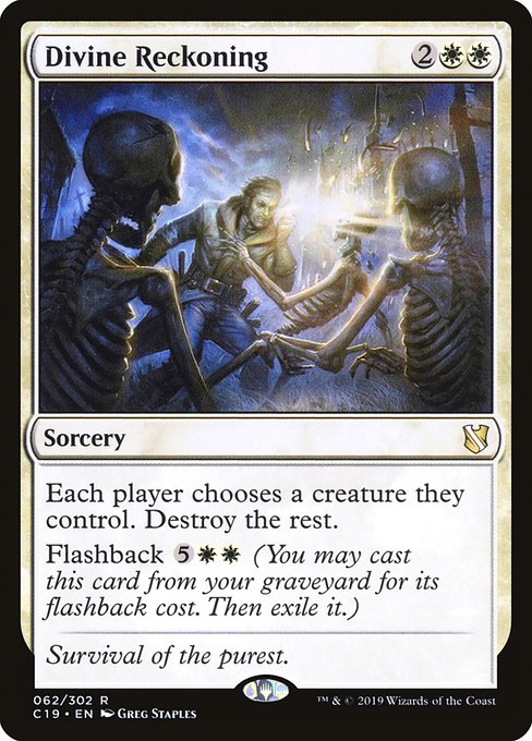 Divine Reckoning - Commander 2019