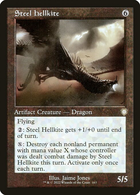 Steel Hellkite - The Brothers' War Commander