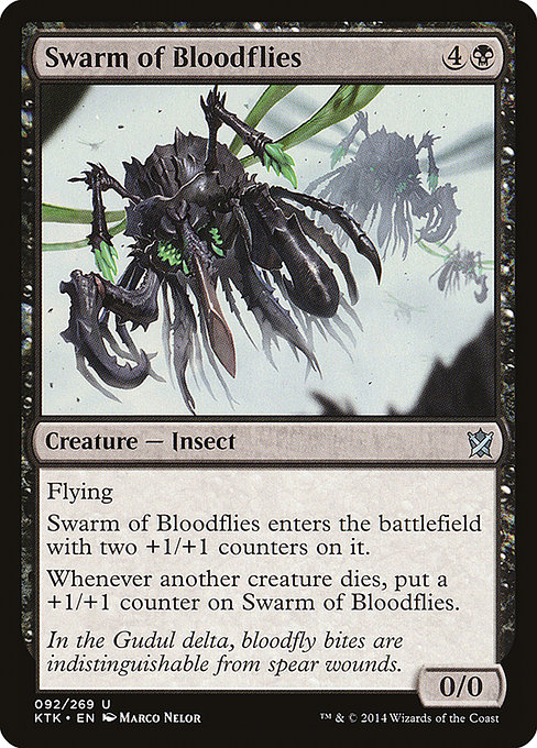 Swarm of Bloodflies - Khans of Tarkir