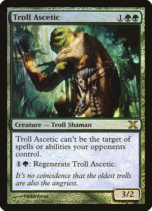 Troll Ascetic - Tenth Edition - Promo Foil