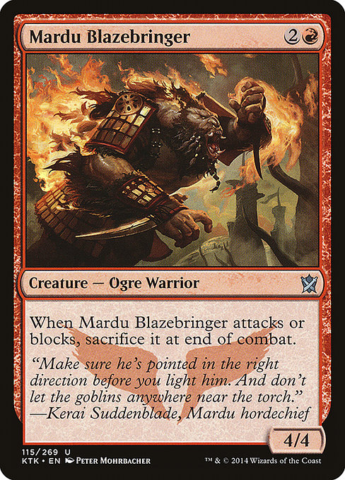 Mardu Blazebringer - Khans of Tarkir