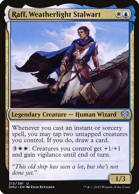 Raff, Weatherlight Stalwart - Dominaria United
