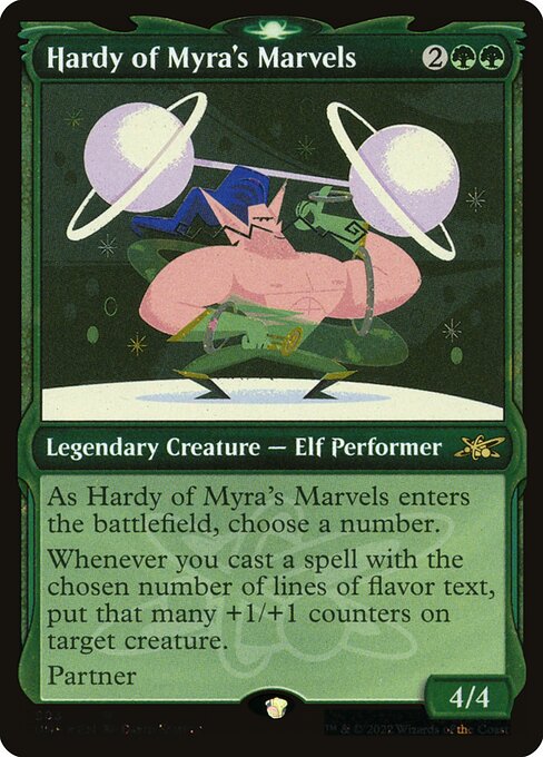 Hardy of Myra's Marvels - Unfinity - Galaxy Foil, Showcase