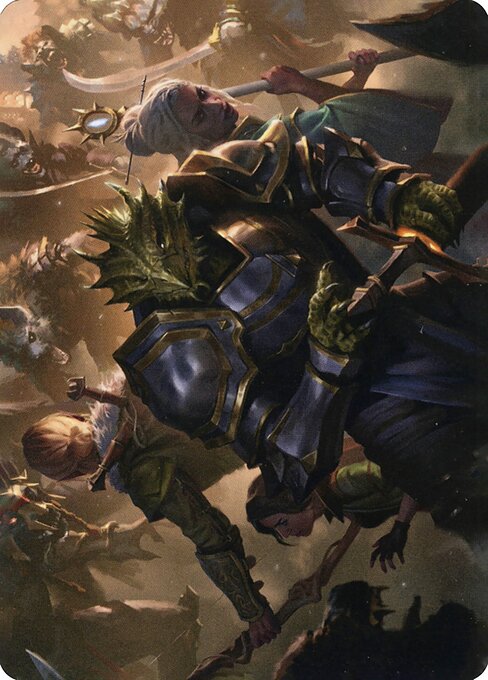 You Come to the Gnoll Camp - Adventures in the Forgotten Realms Art Series - Borderless