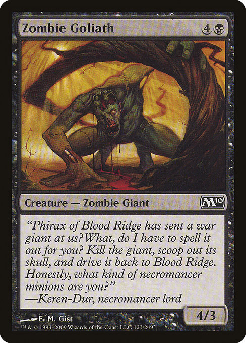 Zombie Goliath - Magic 2010
