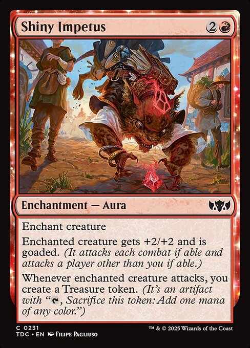 Shiny Impetus - Tarkir: Dragonstorm Commander