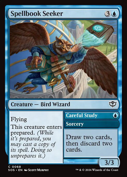 Spellbook Seeker // Careful Study - Secrets of Strixhaven