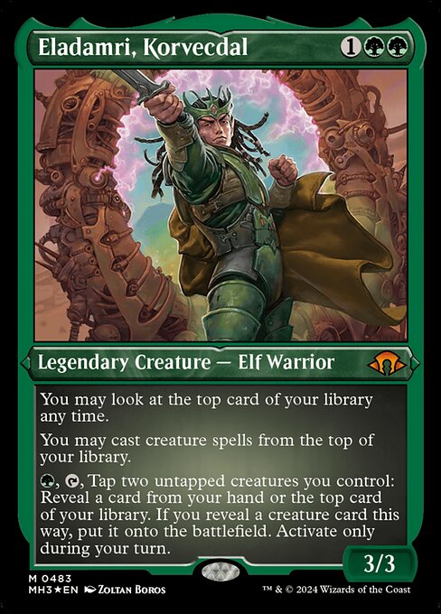 Eladamri, Korvecdal - Modern Horizons 3 - Etched Foil