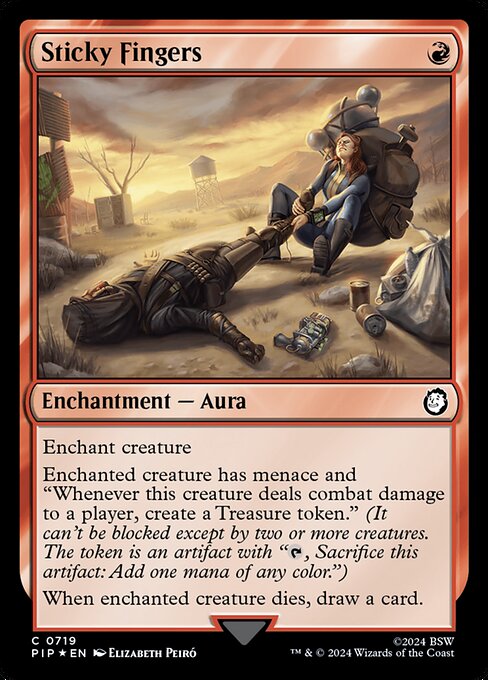 Sticky Fingers - Fallout - Surge Foil