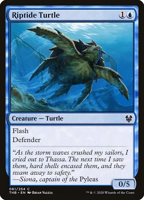 Riptide Turtle - Theros Beyond Death