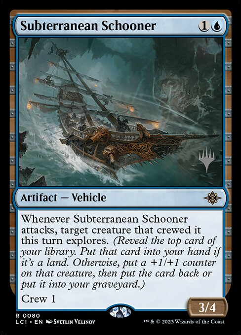 Subterranean Schooner - The Lost Caverns of Ixalan Promos