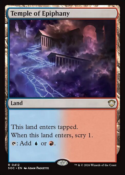Temple of Epiphany - Secrets of Strixhaven Commander