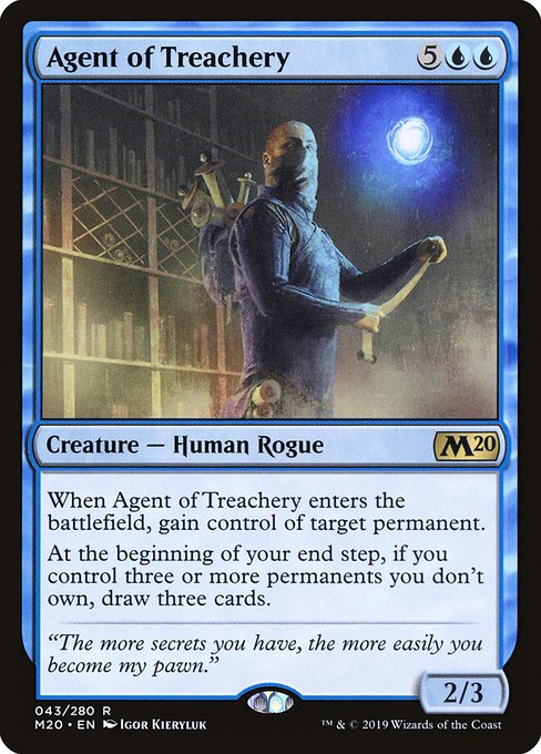 Agent of Treachery - Core Set 2020