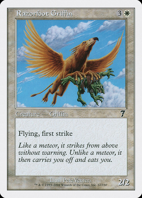 Razorfoot Griffin - Seventh Edition