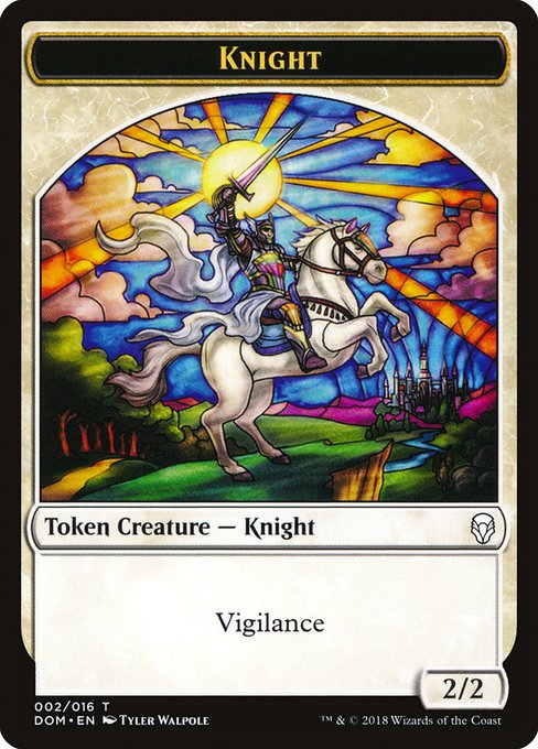 Knight - Dominaria Tokens