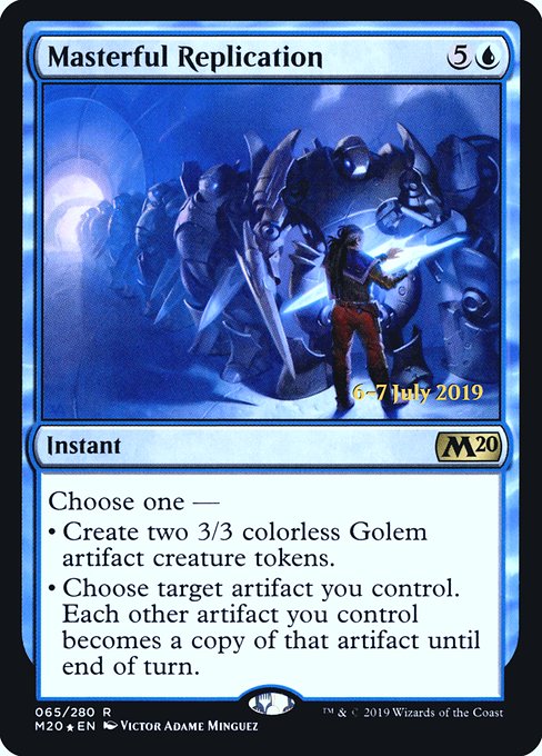 Masterful Replication - Core Set 2020 Promos