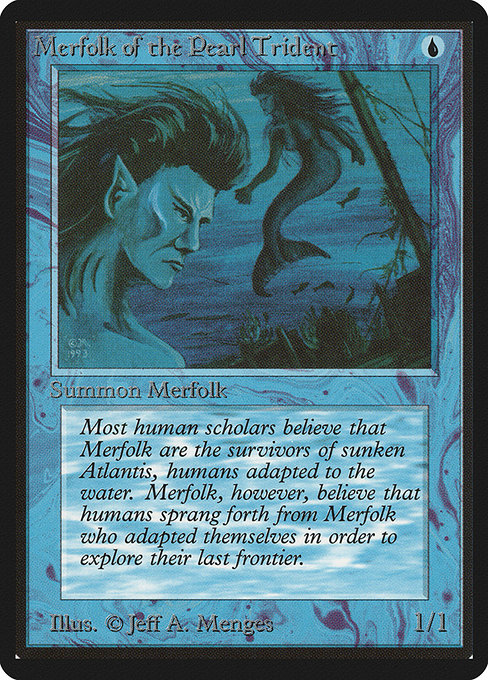 Merfolk of the Pearl Trident - Limited Edition Beta