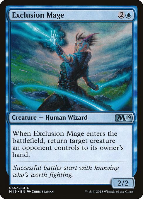 Exclusion Mage - Core Set 2019