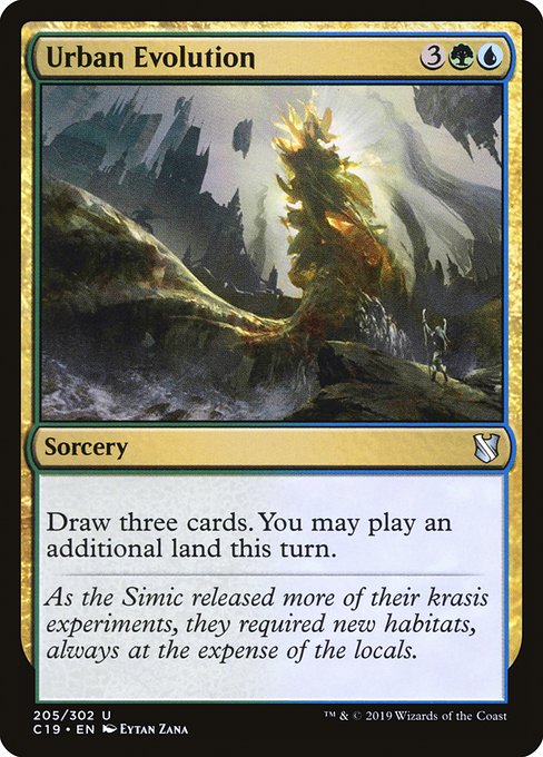 Urban Evolution - Commander 2019
