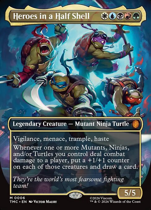 Heroes in a Half Shell - Teenage Mutant Ninja Turtles Eternal - Borderless