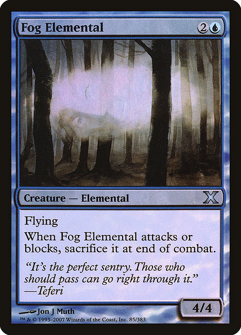 Fog Elemental - Tenth Edition