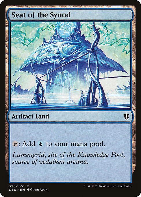 Seat of the Synod - Commander 2016