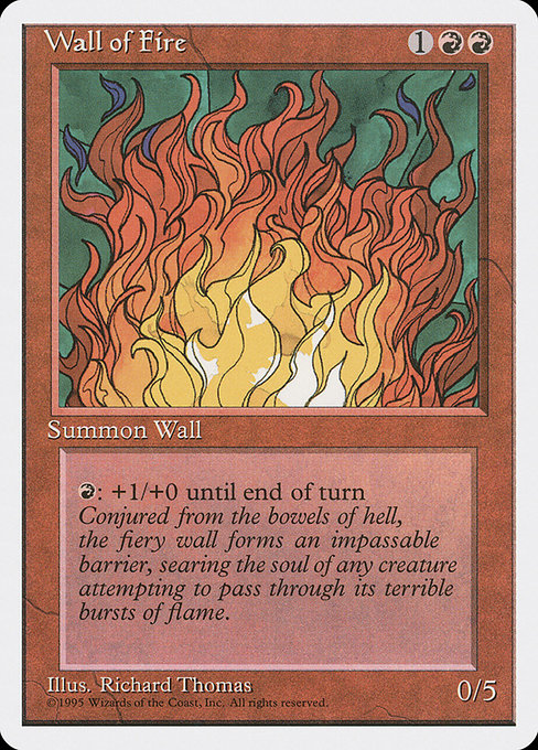 Wall of Fire - Fourth Edition