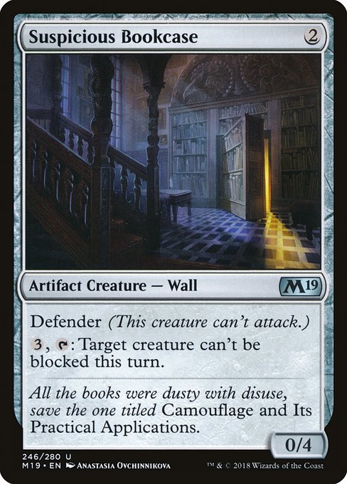 Suspicious Bookcase - Core Set 2019