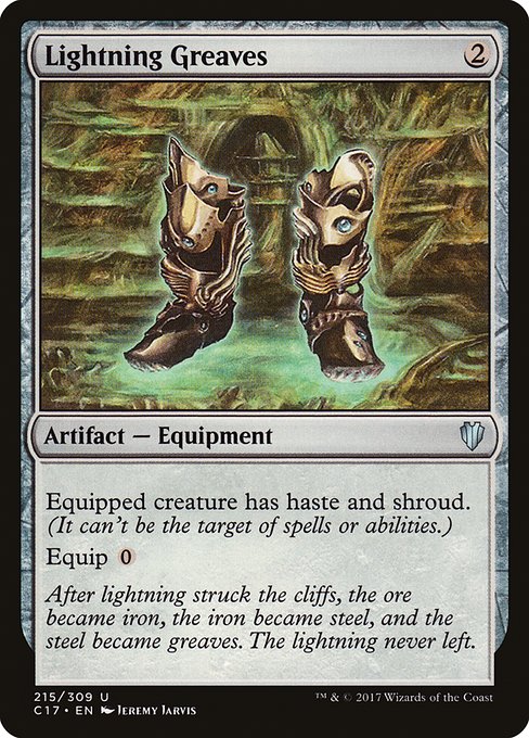 Lightning Greaves - Commander 2017