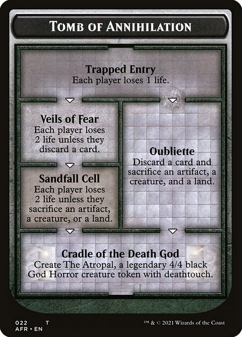 Tomb of Annihilation - Forgotten Realms Oversized Cards